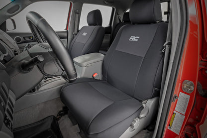 Seat Covers | FR & RR | Crew Cab | Toyota Tacoma 2WD/4WD (2005-2015) | 91052