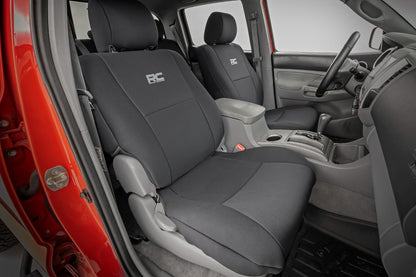 Seat Covers | FR & RR | Crew Cab | Toyota Tacoma 2WD/4WD (2005-2015) | 91052