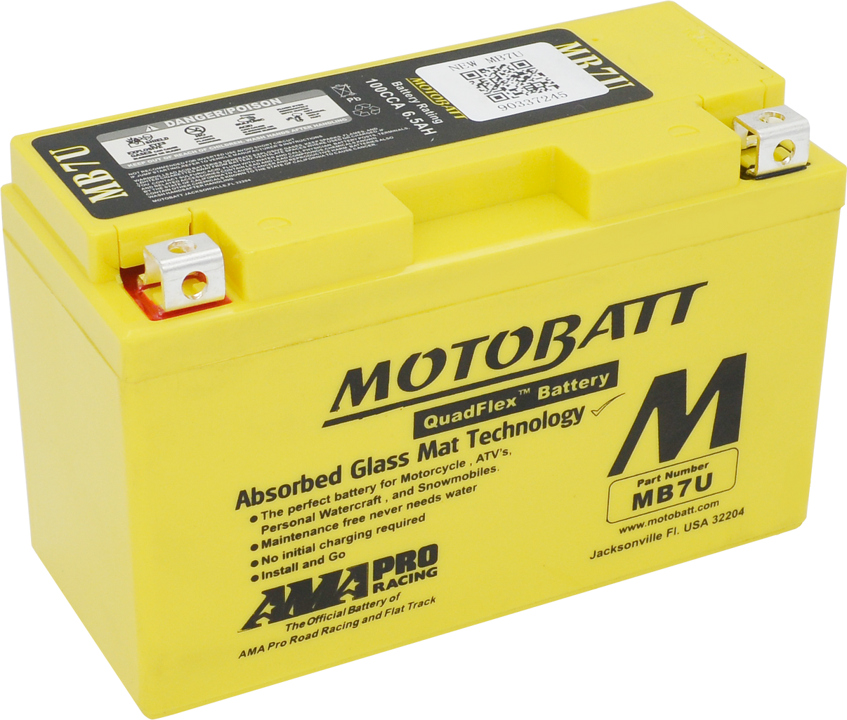 Battery Mb7u Sealed Factory Activated