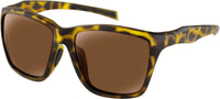 Anchor Sunglasses Matte Brown Tort W/Brown Polarized Lens