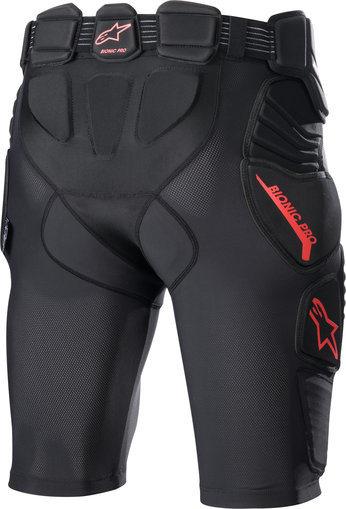 Bionic Pro Protection Shorts Black/Red Lg