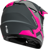 Mx 46 Cyclus Hemet Matte Grey/Pink Xl