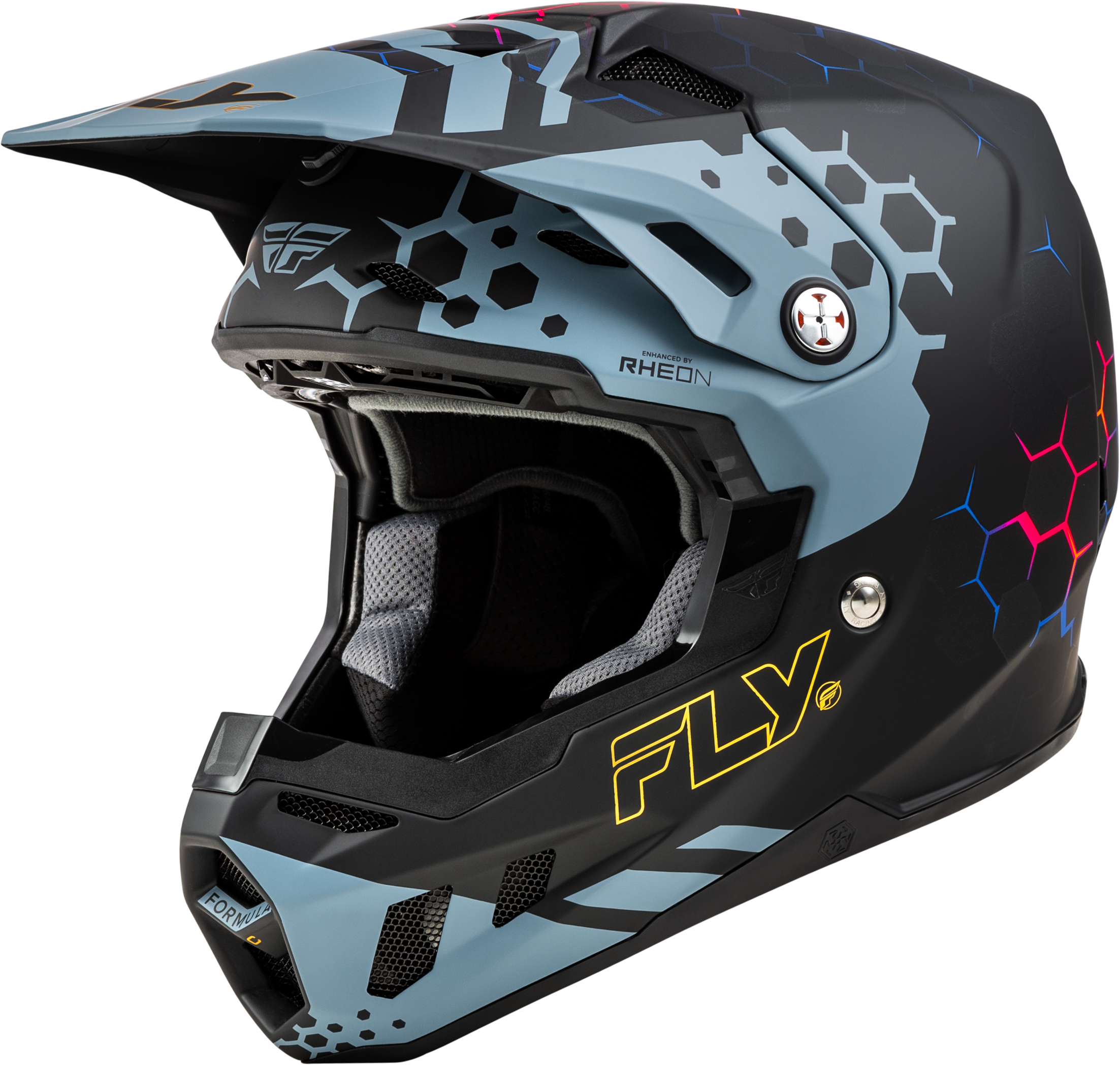 Formula Cc Tektonic Helmet Matte Black/Slate/Blue 2x