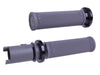 Lock On Ruffian Grips Graphite/Black Cvo `23 24