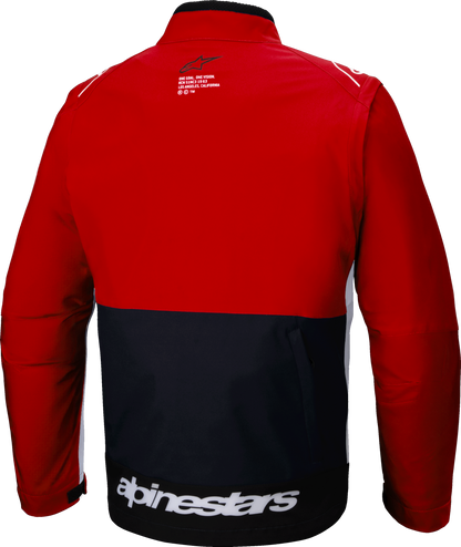 Lite Dura Softshell Jacket Black/Bright Red/White Xl