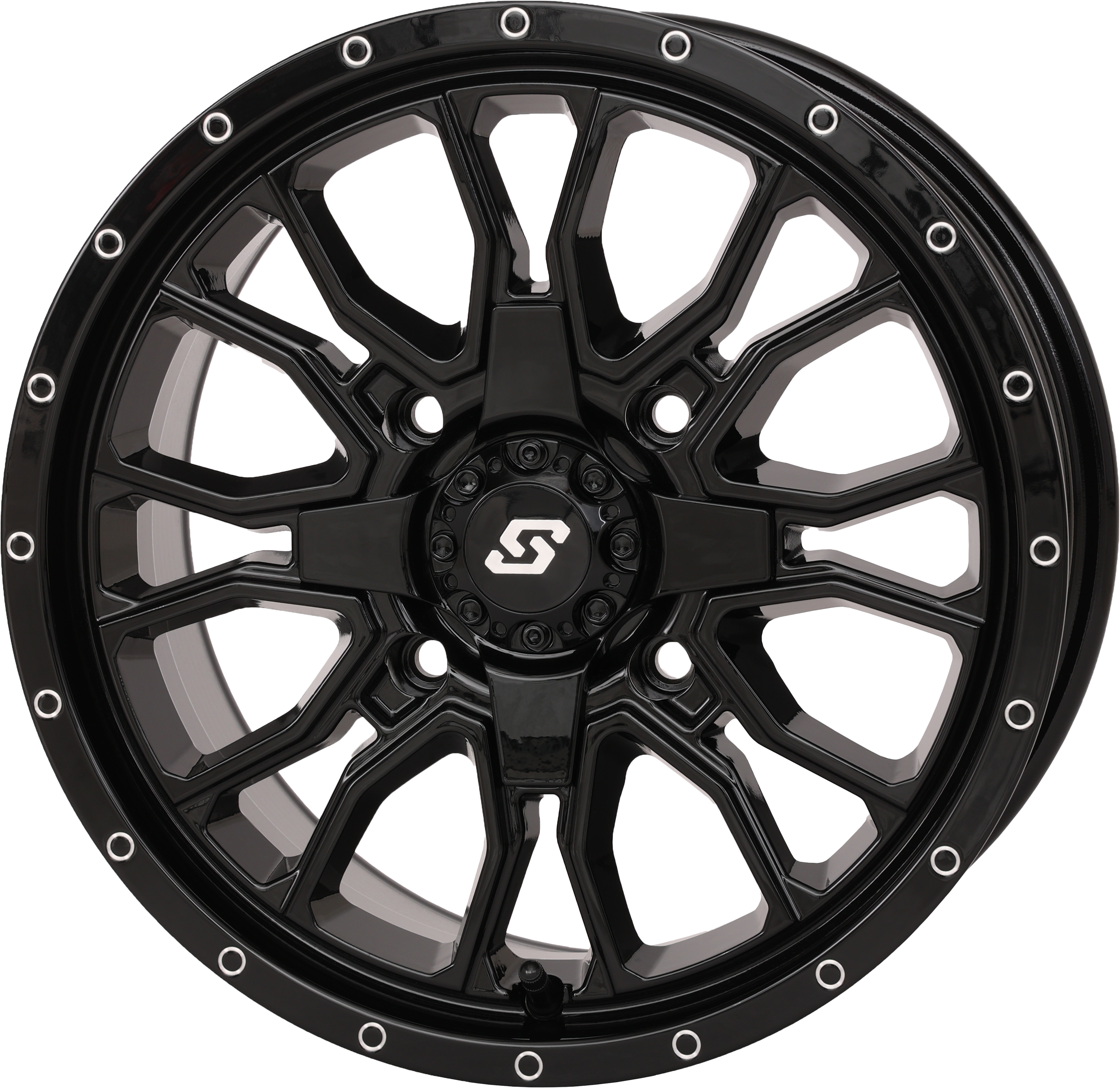 Fusion Dd Wheel  15x7 5+2 4/137 & 4/156 Gloss Black