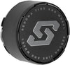 Split 6 Wheel Replacment Cap Black 4/110 4/115