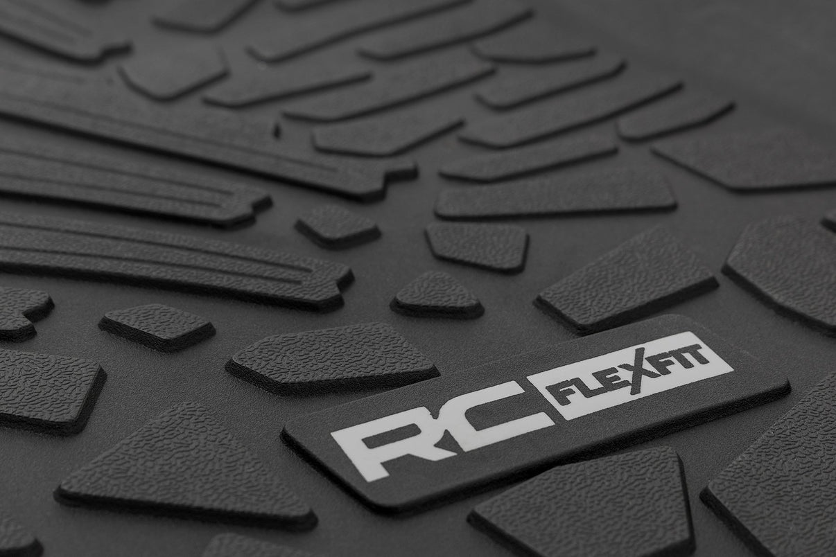 Flex Fit Floor Mats | FR | 4 Door | Jeep Wrangler Unlimited 4WD (2018-2025) | FF-6011