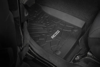Flex Fit Floor Mats | FR | 4 Door | Jeep Wrangler Unlimited 4WD (2018-2025) | FF-6011