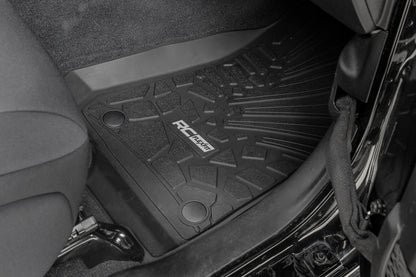 Flex Fit Floor Mats | FR | 4 Door | Jeep Wrangler Unlimited 4WD (2018-2025) | FF-6011