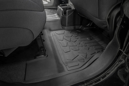 Flex Fit Floor Mats | FR & RR | 4 Door | Jeep Wrangler Unlimited 4WD (18-25) | FF-60112