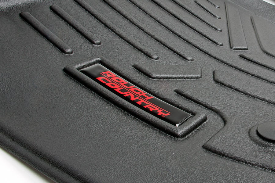 Floor Mats | FR & RR | OV Hump | Ext Cb | Chevy/GMC 1500/2500HD/3500HD 2WD/4WD | M-21142
