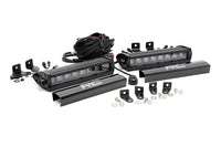 LED Light Kit | Grille Mount | 8" Black Pair | Ford F-250 Super Duty (17-19) | 70697