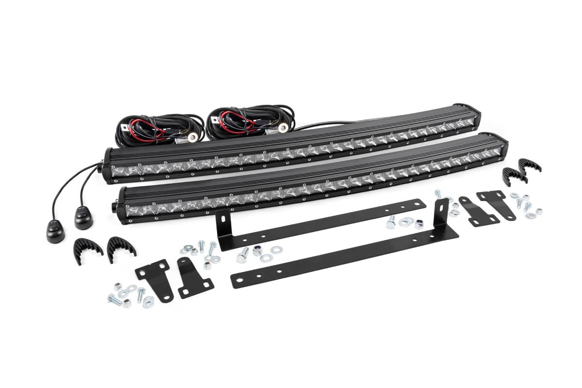 LED Light Kit | Grille Mount | Dual 30" Chrome Single Row | Ford F-150 (09-14) | 70660