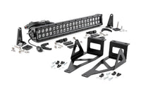 LED Light Kit | Bumper Mount | 20" Black Dual Row | Ford F-250/F-350 Super Duty (05-07) | 70665