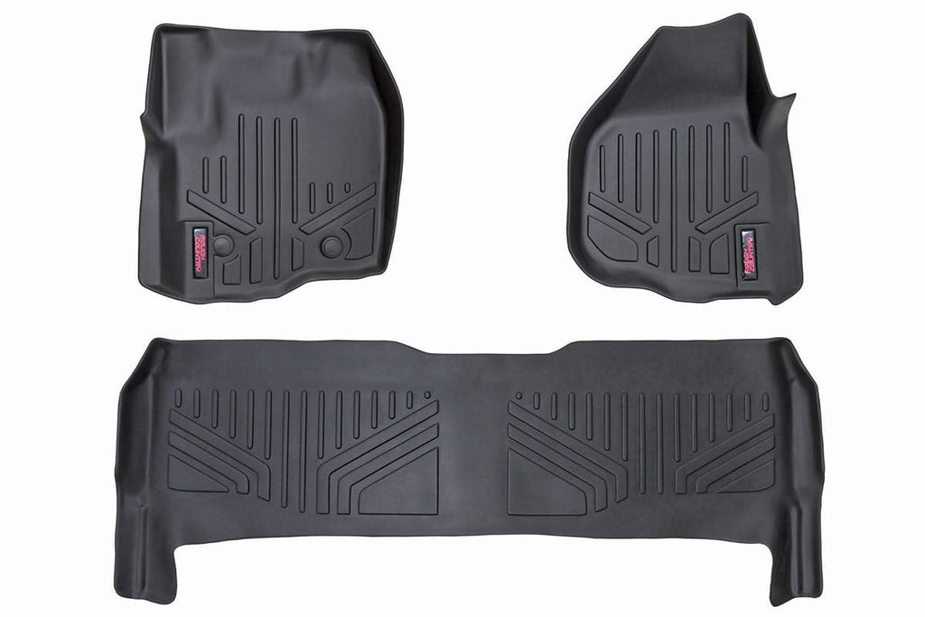 Floor Mats | FR & RR | Raised FR Pedal | Ford F-250/F-350 Super Duty (12-16) | M-51213