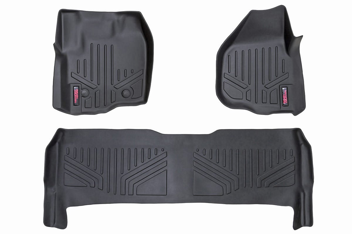 Floor Mats | FR & RR | Raised FR Pedal | Ford F-250/F-350 Super Duty (12-16) | M-51213