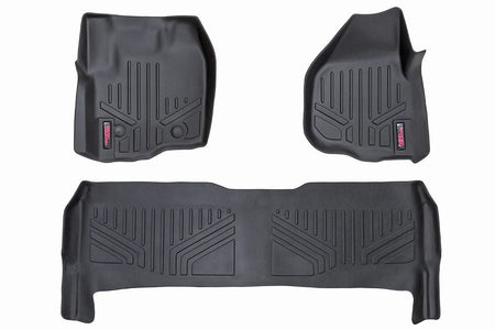 Floor Mats | FR & RR | Raised FR Pedal | Ford F-250/F-350 Super Duty (12-16) | M-51213