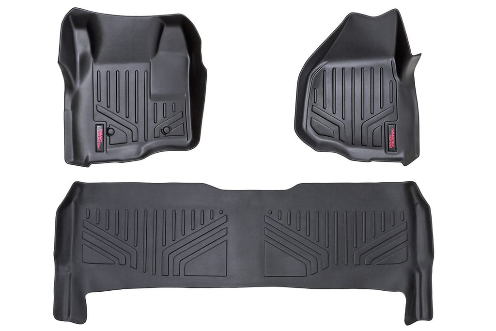 Floor Mats | FR & RR | Depressed Pedal | Ford F-250/F-350 Super Duty (11-16) | M-51223