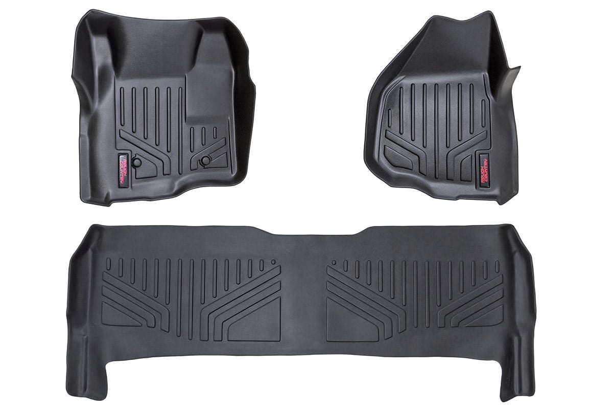 Floor Mats | FR & RR | Depressed Pedal | Ford F-250/F-350 Super Duty (11-16) | M-51223