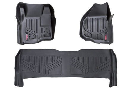 Floor Mats | FR & RR | Depressed Pedal | Ford F-250/F-350 Super Duty (11-16) | M-51223