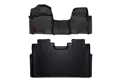 Floor Mats | FR & RR | Over Hump | Ford F-150 (15-25)/F-150 Lightning (22-25)/Raptor (17-25)  | M-51153