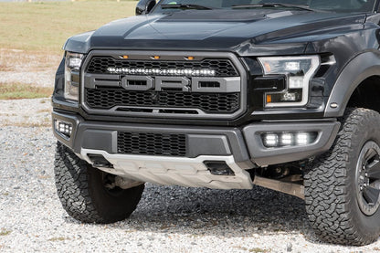 LED Light Kit | Grille Mount | 30" Black Single Row | Ford Raptor 4WD (17-20) | 70702