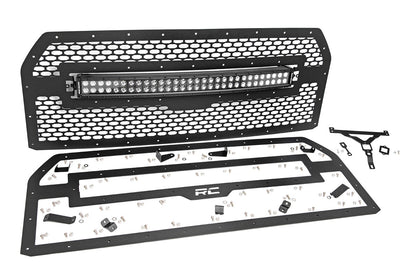 Mesh Grille | 30" Dual Row LED | Black | Ford F-150 2WD/4WD (2015-2017) | 70193