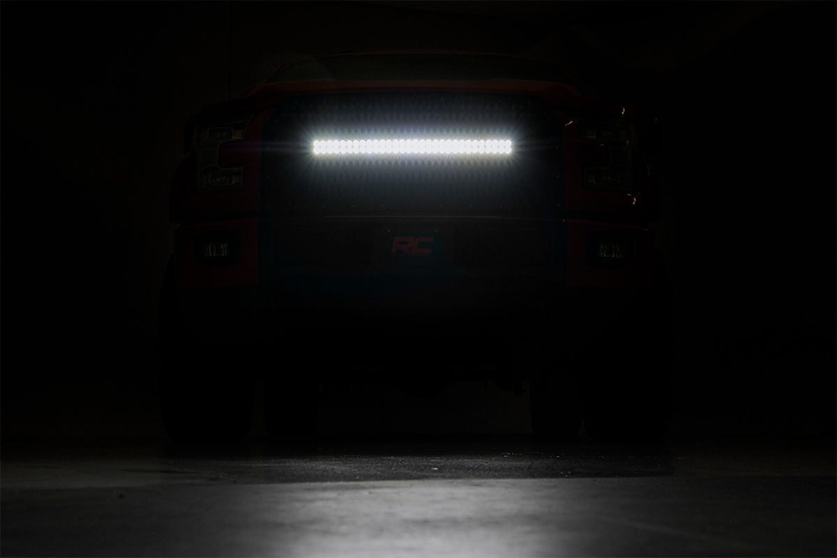 Mesh Grille | 30" Dual Row LED | Black | Ford F-150 2WD/4WD (2015-2017) | 70193