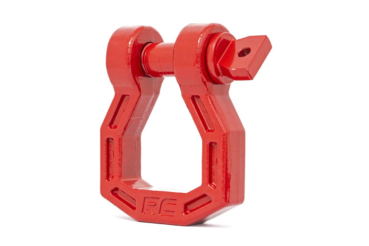 D-Ring | Forged | Pair | Red | RS119
