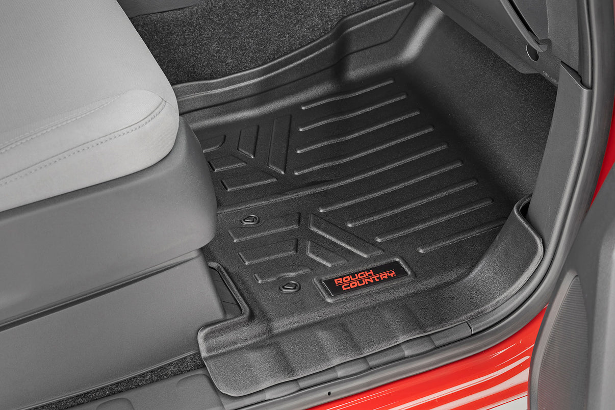 Floor Mats | FR & RR | Crew Cab | Nissan Frontier 2WD/4WD (2022-2025) | M-80515