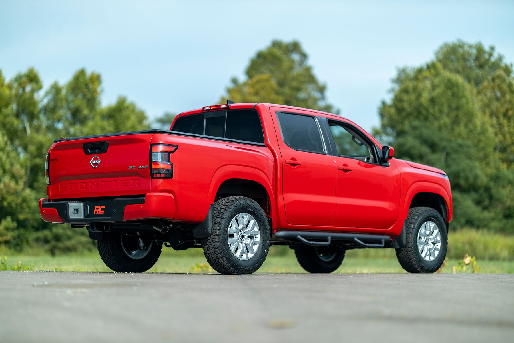 2.5 Inch Leveling Kit | Red Spacers | Nissan Frontier (05-25)/Xterra (05-15)  | 867RED
