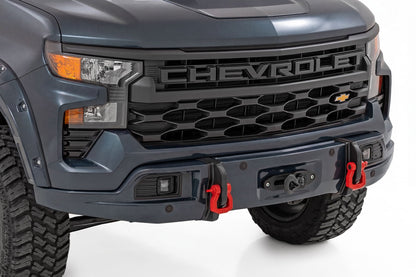 Rough Country | Front FXS Bumper | 12000S | G6M Dark Ash | Chevy Silverado 1500 (23-26) | 13007-G6M