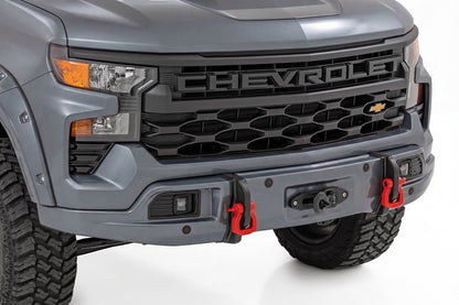 Rough Country | Front FXS Bumper | 12000S | GXD Sterling Grey Metallic | Chevy Silverado 1500 (23-26) | 13007-GXD