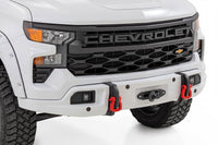 Rough Country | Front FXS Bumper | 12000S | GAZ Summit White | Chevy Silverado 1500 (23-26) | 13007-GAZ