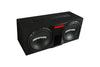 Memphis Audio | Dual SR 12" Ported Enc w/500w Amp