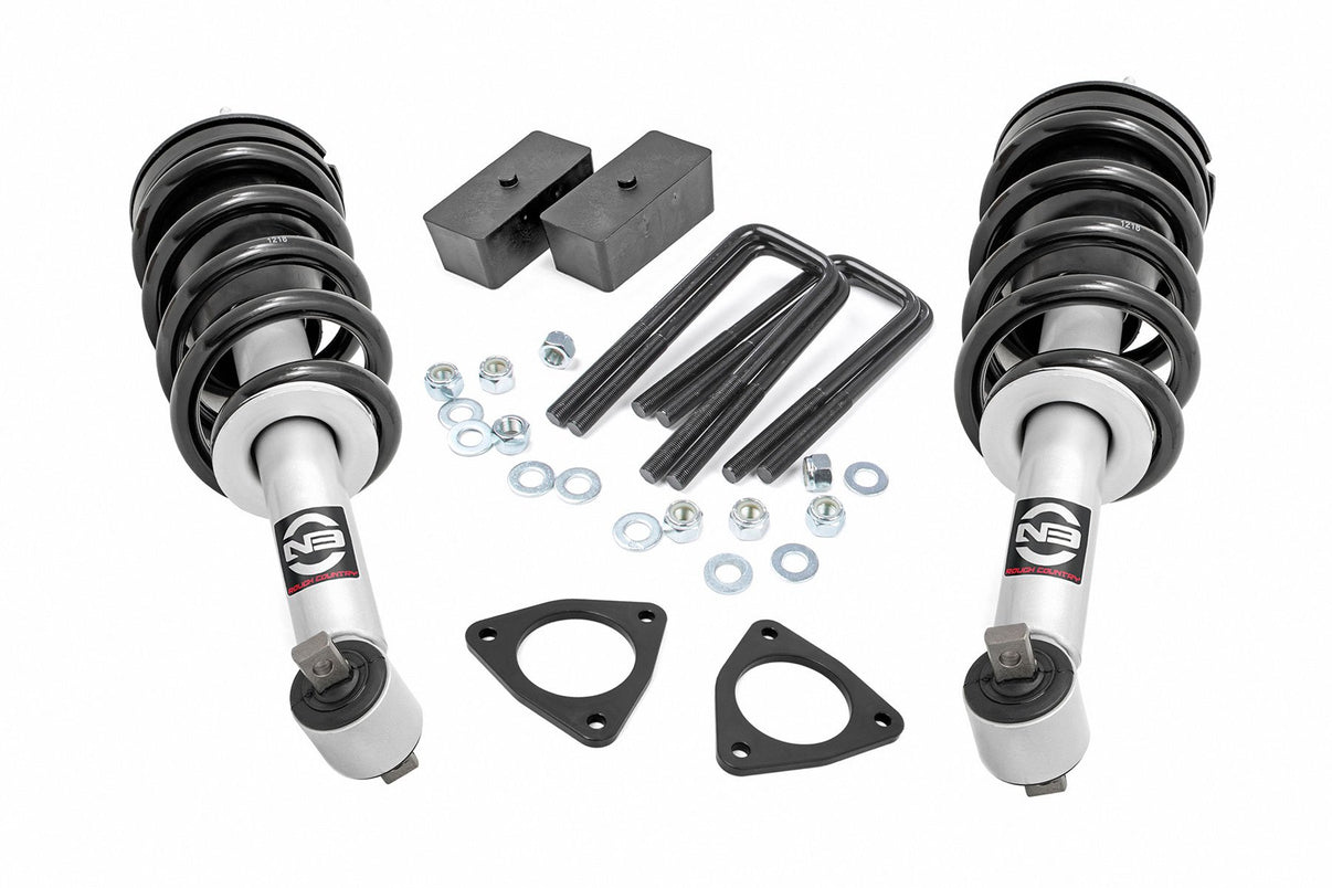 2.5 Inch Lift Kit | Alu/Cast Steel | N3 Strut | Chevy/GMC 1500 (07-18) | 1319