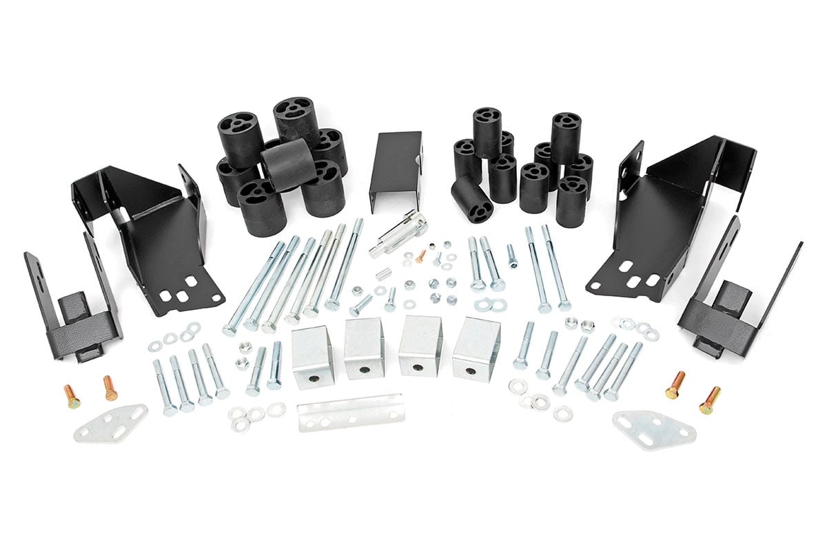 3 Inch Body Lift Kit | Chevy Silverado & GMC Sierra 1500 2WD/4WD (2007-2013) | RC702