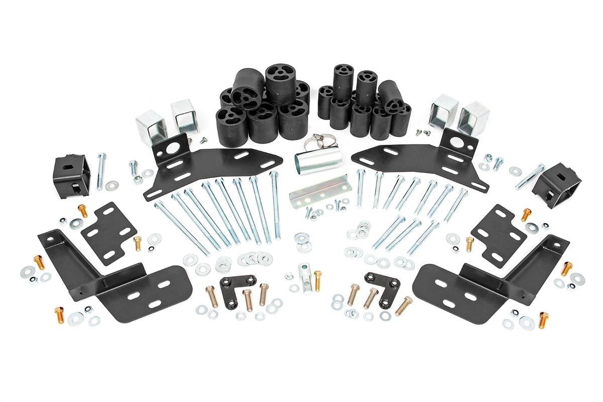 Body Lift w/Bump Brckt | FR & RR | 3" | Chevy C1500/K1500 Truck (95-99) | RC704