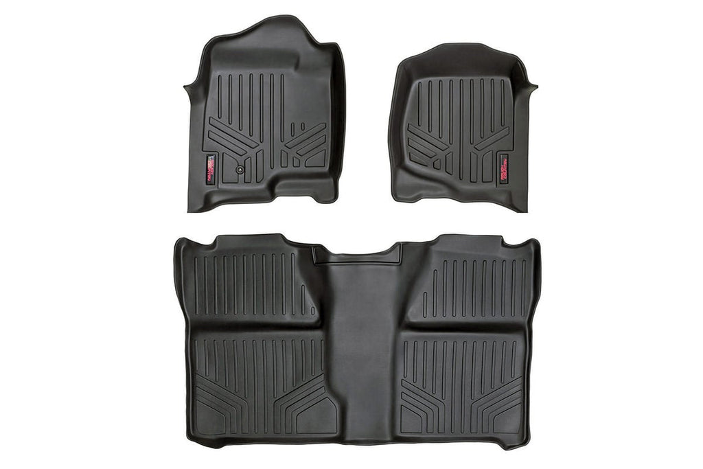 Floor Mats | FR & RR | Crew Cab | Chevy/GMC 1500/2500HD (07-14) | M-20713