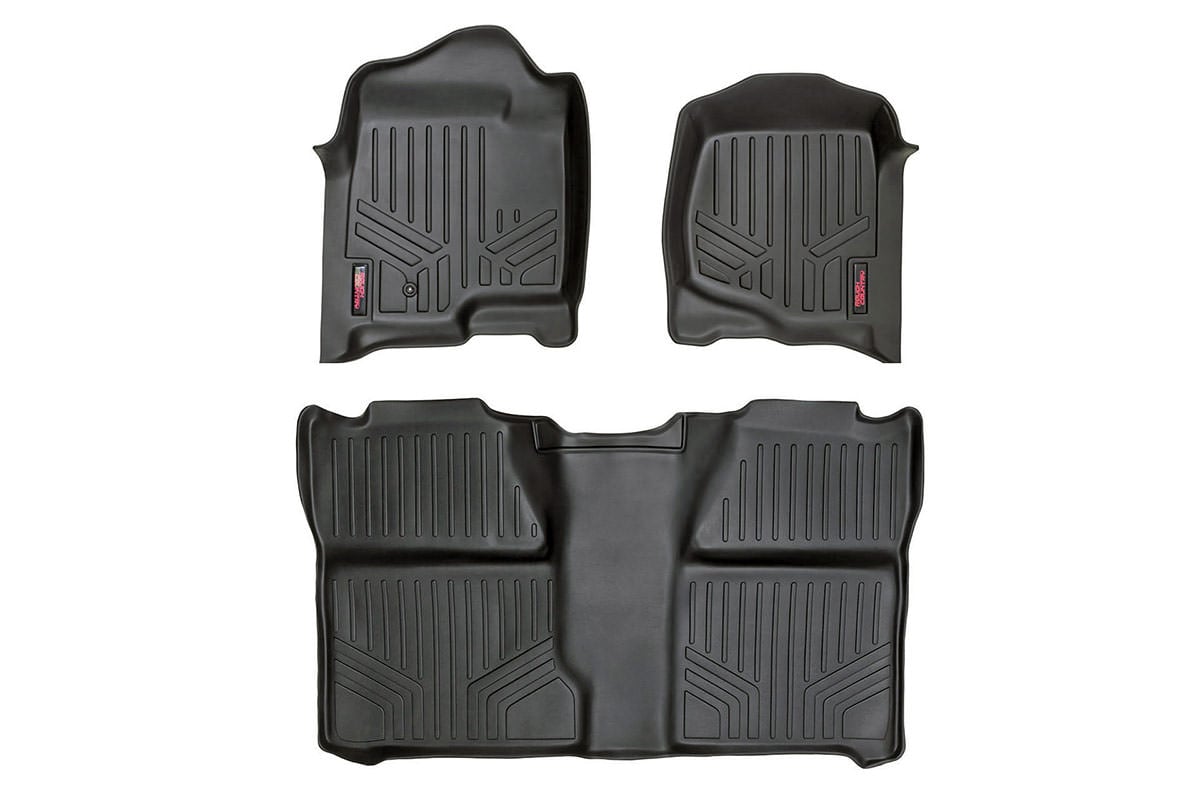 Floor Mats | FR & RR | Crew Cab | Chevy/GMC 1500/2500HD (07-14) | M-20713