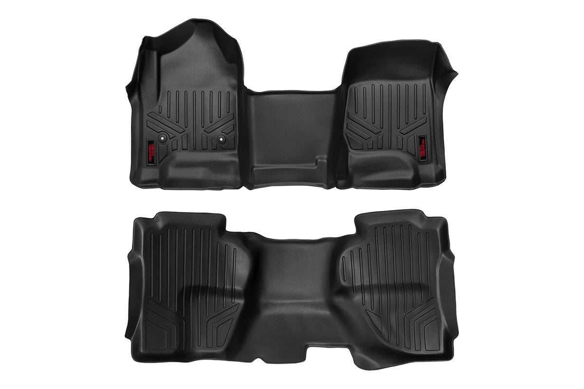 Floor Mats | FR & RR | OV Hump | Ext Cb | Chevy/GMC 1500/2500HD/3500HD 2WD/4WD | M-21142