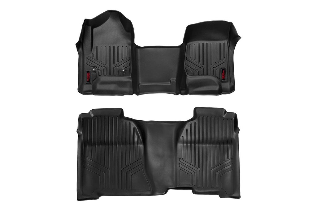 Floor Mats | FR & RR | OV Hump | Crew | Chevy/GMC 1500/2500HD/3500HD 2WD/4WD | M-21143