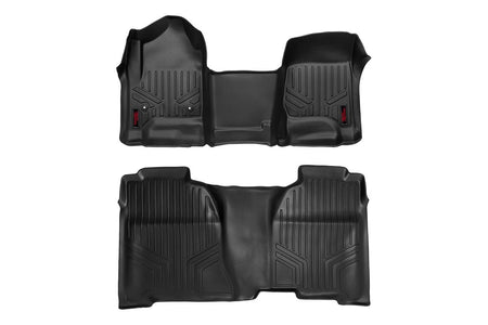 Floor Mats | FR & RR | OV Hump | Crew | Chevy/GMC 1500/2500HD/3500HD 2WD/4WD | M-21143
