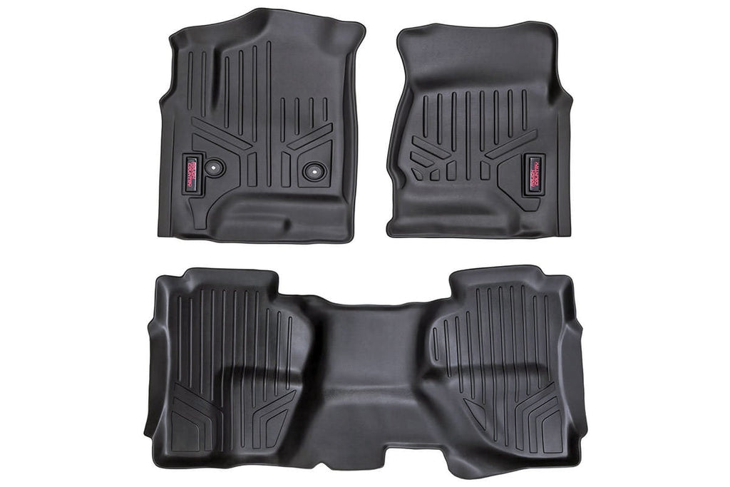 Floor Mats | FR & RR | Ext Cab | Chevy/GMC 1500/2500HD/3500HD 2WD/4WD | M-21412