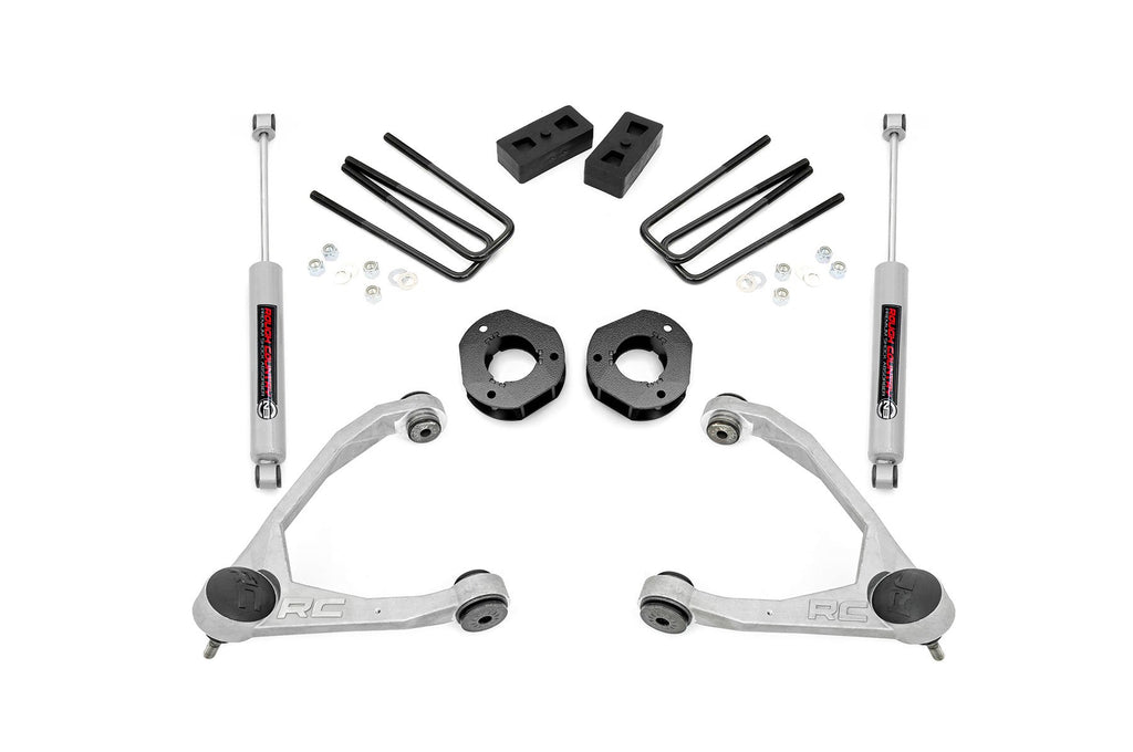3.5 Inch Lift Kit | Forged UCA | Cast Steel | Chevy/GMC 1500 (07-16) | 19831