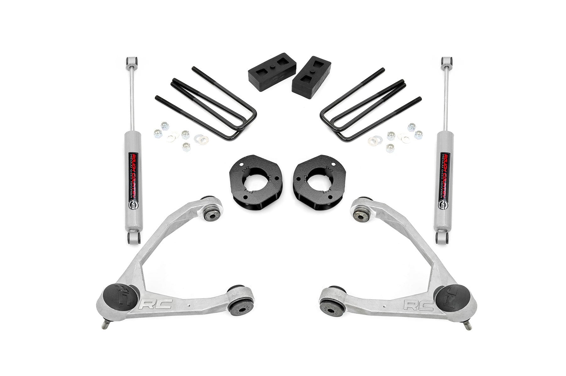 3.5 Inch Lift Kit | Forged UCA | Cast Steel | Chevy/GMC 1500 (07-16) | 19831