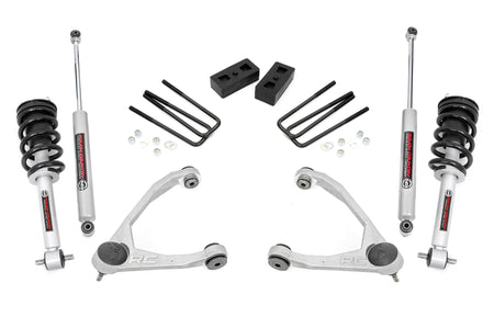 3.5 Inch Lift Kit | Cast Steel | N3 Strut | Chevy/GMC 1500 (07-13) | 246.23