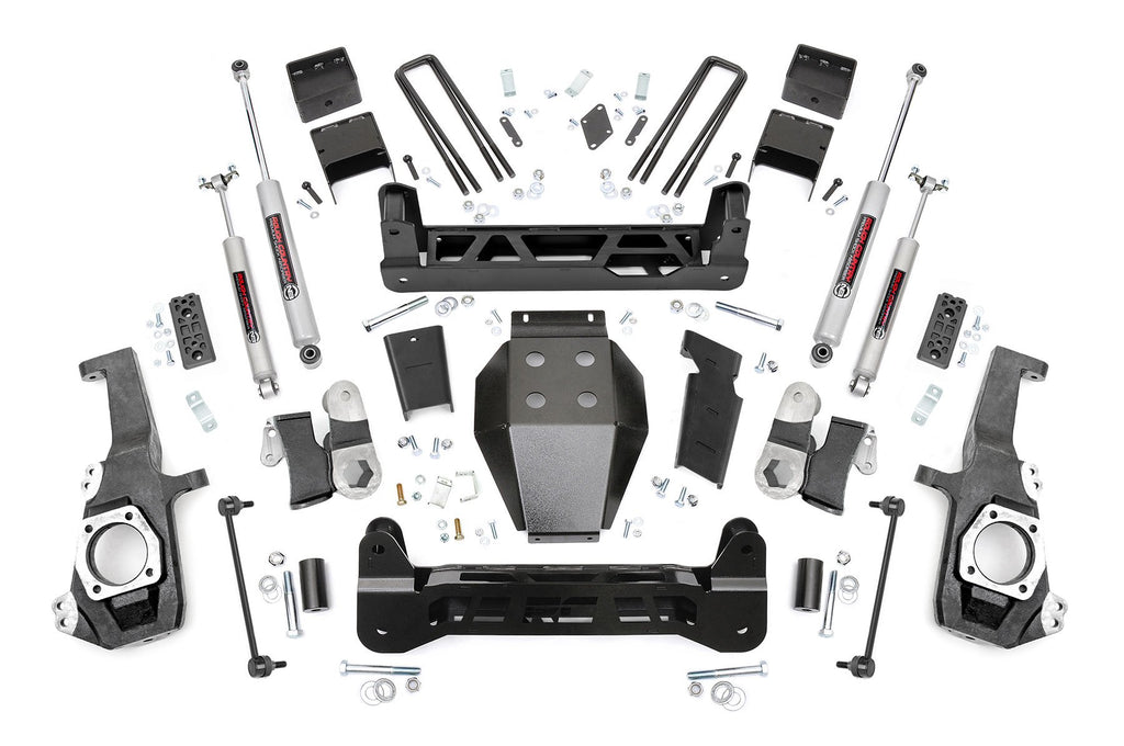 Rough Country | 5 Inch Lift Kit | NTD | w/ Overloads | Chevy/GMC 2500HD/3500HD (20-26) | 110830