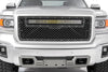 Mesh Grille | 30" Dual Row LED | Black | White DRL | GMC Sierra 1500 (14-15) | 70190DRL